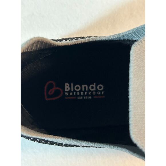 Blondo Ezra Black Multi Knit Textile Waterproof Men Slip-on Sneaker NIB-Size 11M - Picture 8 of 9